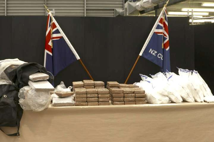 В Новой Зеландии изъята крупнейшая в истории страны партия кокаина