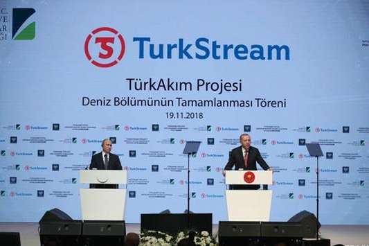 Ердоган і Путін запустили «Турецький потік»