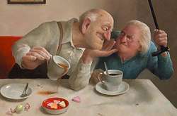 Радостно и душевно: Голландский художник показал, какой на самом деле может быть старость 