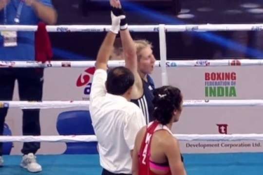 Українка Марія Бова також гарантувала собі медаль чемпіонату світу з боксу серед жінок