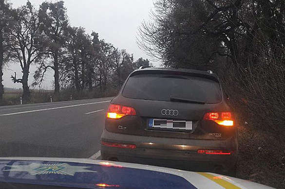На Вінниччині поліція затримала автомобіль, який був викрадений у Австрії