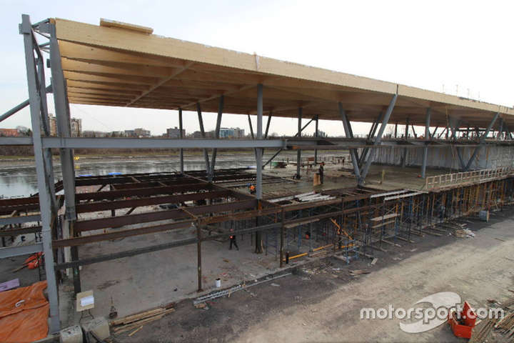 У Канаді розпочалося будівництво нового паддоку траси Формули 1. Фотогалерея