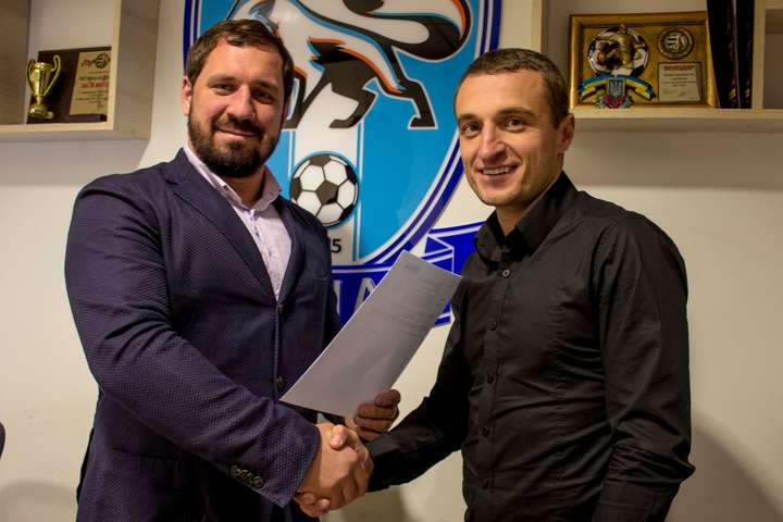 Відомий український футболіст став директором закарпатського ФК «Минай»
