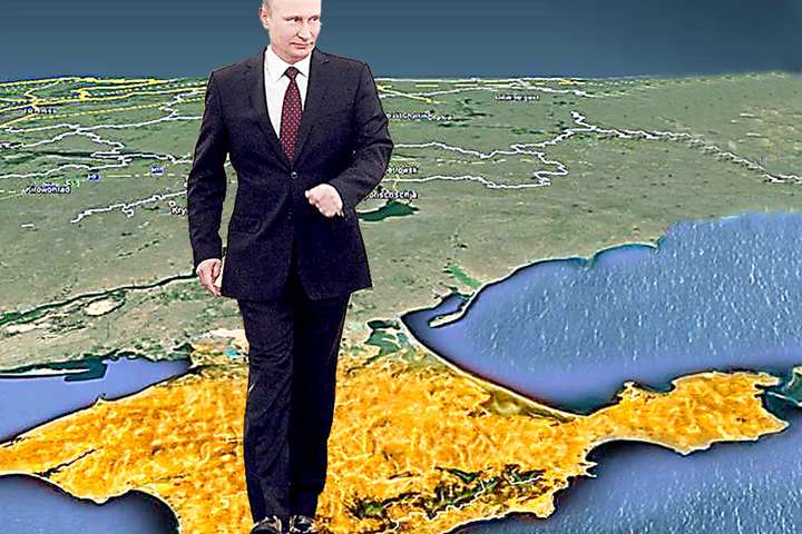 Путін завтра відвідає окупований Крим