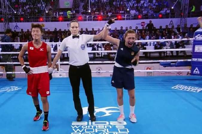 Українка Охота вийшла у фінал чемпіонату світу з боксу