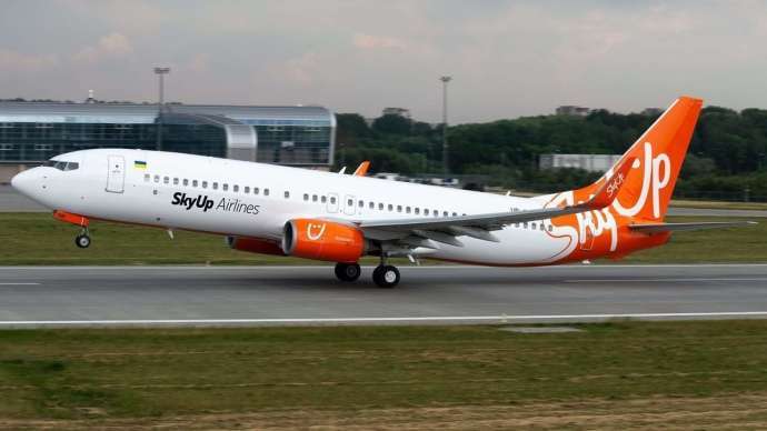 Авіакомпанія SkyUp зареєструвала в Україні ще один літак