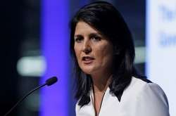  Постійний представник США при ООН Ніккі Гейлі 
  