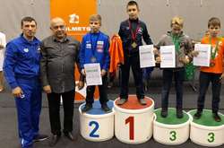 Юні українські борці завоювали п'ять нагород на змаганнях у Латвії