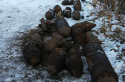 У Київській області знайшли понад 100 авіабомб часів Другої світової