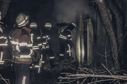  У Києві горів будинок, в якому жили представники ромської національності 