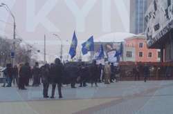 Націоналісти заблокували ТРЦ Ocean Plaza (фото)