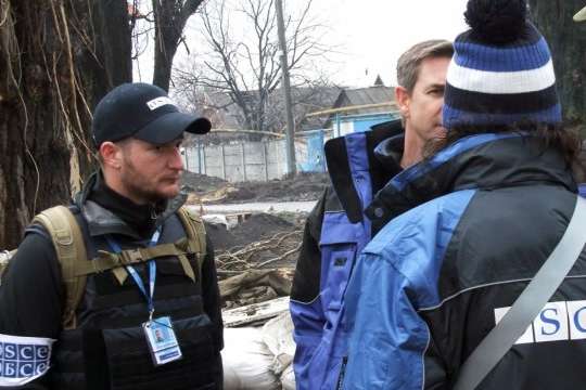 Окупанти не пустили спостерігачів ОБСЄ до Новоазовська