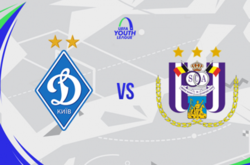 Юнацька ліга УЄФА. «Динамо» - «Андерлехт». Онлайн-трансляція матчу. Відео