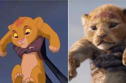 Пользователи сети сравнили кадры тизера нового «Короля Льва» с оригинальным мультфильмом