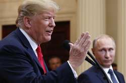 Дональд Трамп і Володимир Путін 