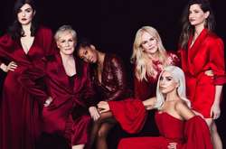 Ladies in red: Леди Гага, Николь Кидман и другие знаменитости снялись для обложки The Holywood Reporter