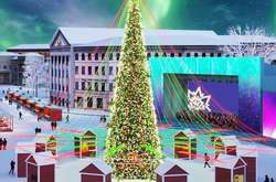 Ялинка на Контрактовій площі засяє 15 грудня