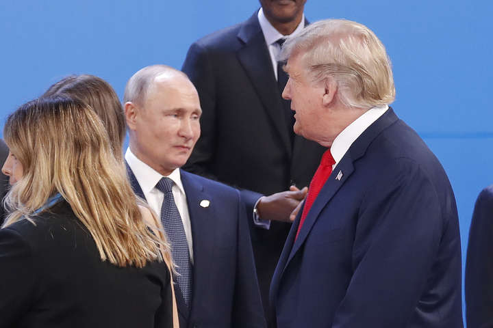 Трамп не привітався з Путіним під час початку саміту G20
