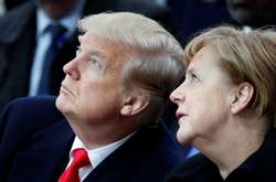 Дональд Трамп і Ангела Меркель