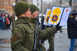 У Вінниці нацгвардійці військової частини 3008 присягнули на вірність Україні