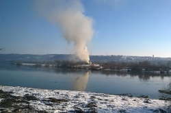 На Вінниччині горіла митниця на кордоні з Молдовою