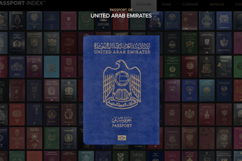 Паспорт ОАЭ признан сильнейшим в мире