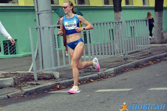 Українська легкоатлетка стала третьою на марафоні у Макао