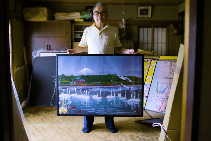 Японский дедушка превратил таблицы Excel в произведения искусства