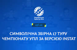 Визначилася символічна збірна 17-го туру Прем'єр-ліги України на основі оцінок InStat (фото)