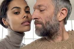 Тина Кунаки и Венсан Кассель