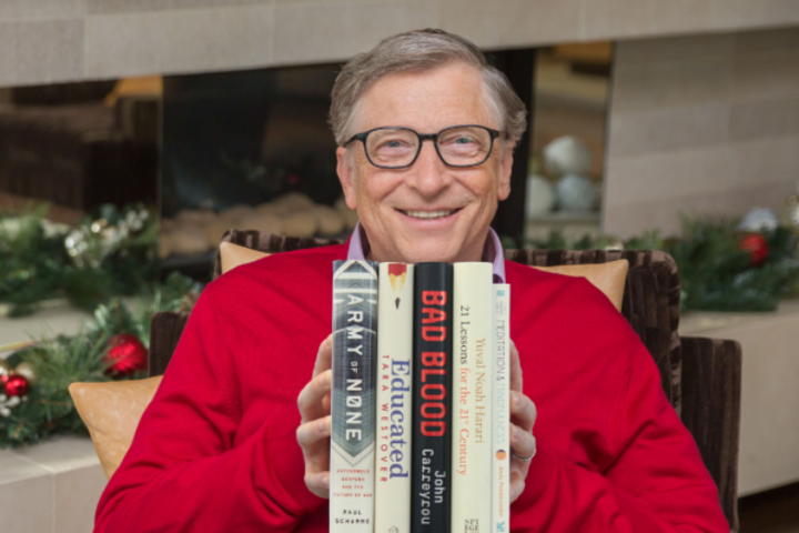 Билл Гейтс назвал пять книг, которые ему понравились в 2018 году