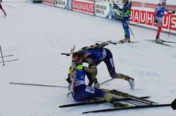 Жіноча збірна України вийшла на перше місце у Кубку націй з біатлону