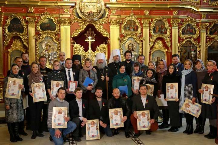 У Московському патріархаті нагородили працівників «Інтера» 