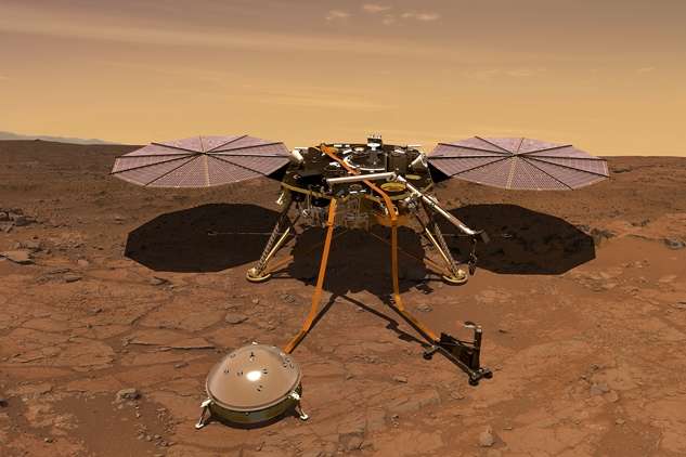 Зонд InSight передав нові фото околиць Марса