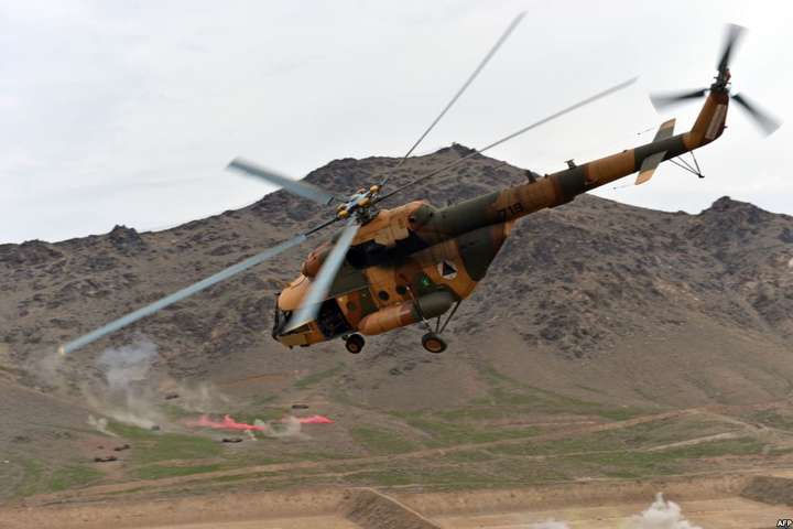 В Афганістані розбився військовий вертоліт