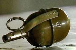 На подвір'я кинули гранату РГД-5