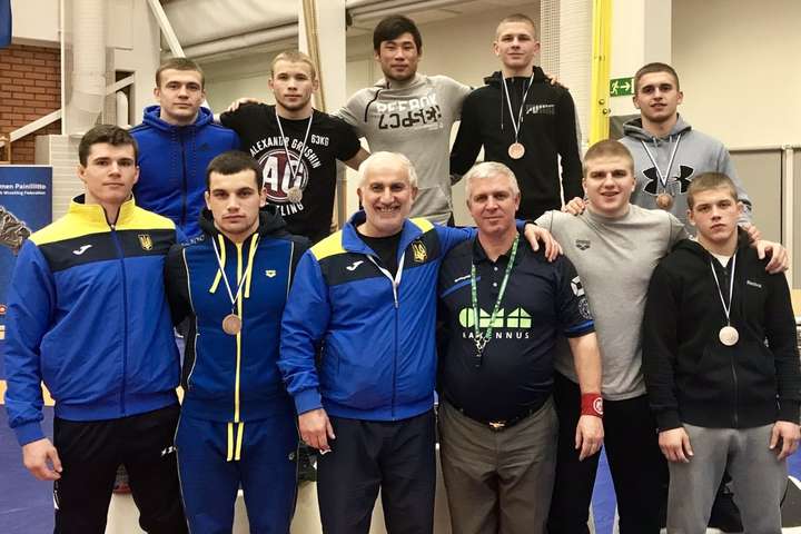 Українські борці здобули п'ять медалей на турнірі у Фінляндії