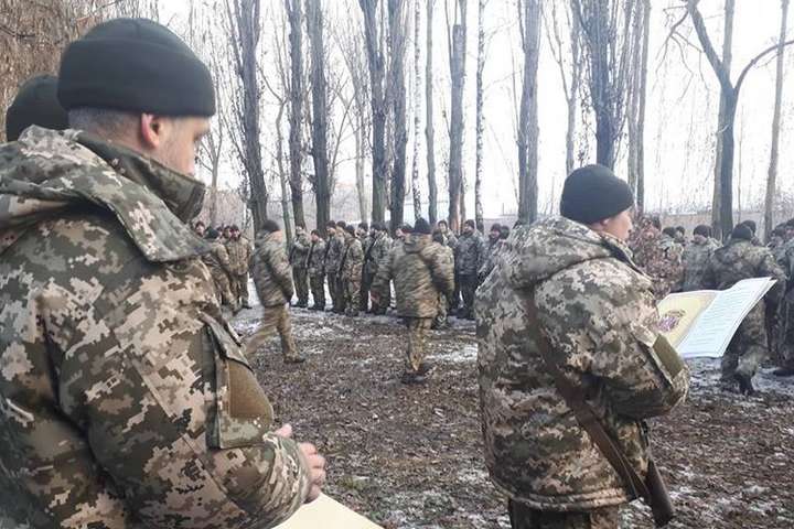 На Вінниччині резервісти територіальної оборони склали присягу на вірність українському народу