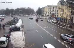 ДТП сталася на площі Слави у Києві