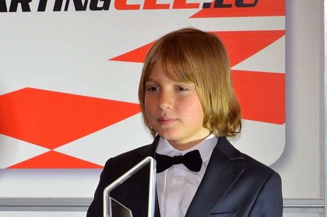 9-річний український гонщик отримав чемпіонський кубок Європи з картингу
