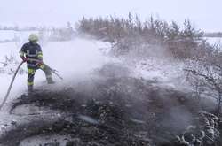 Рятувальники ліквідували загорання торфу