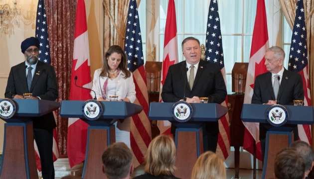 США та Канада обговорили відповідь на агресію Росії на Азові