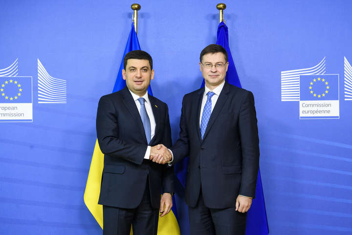 Україна отримає другий транш допомоги ЄС на початку нового року, - Гройсман 