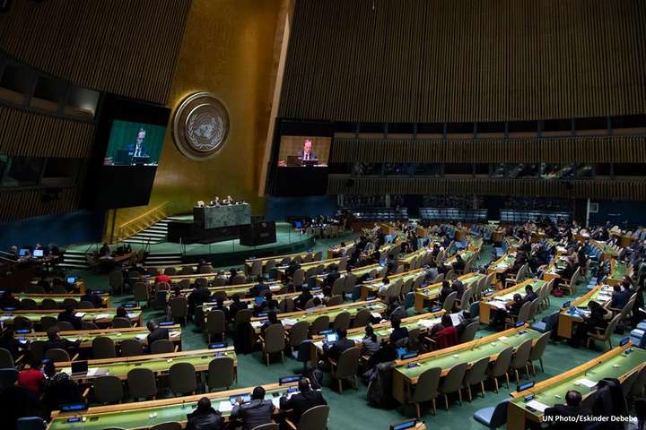 Генеральна асамблея ООН ухвалила «кримську» резолюцію