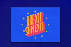 Британские дизайн-студии создали коллекцию почтовых открыток к Брекзиту