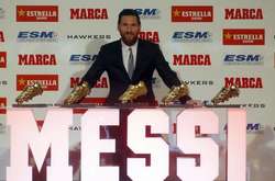 Месси получил рекордную по количеству «Золотую бутсу»