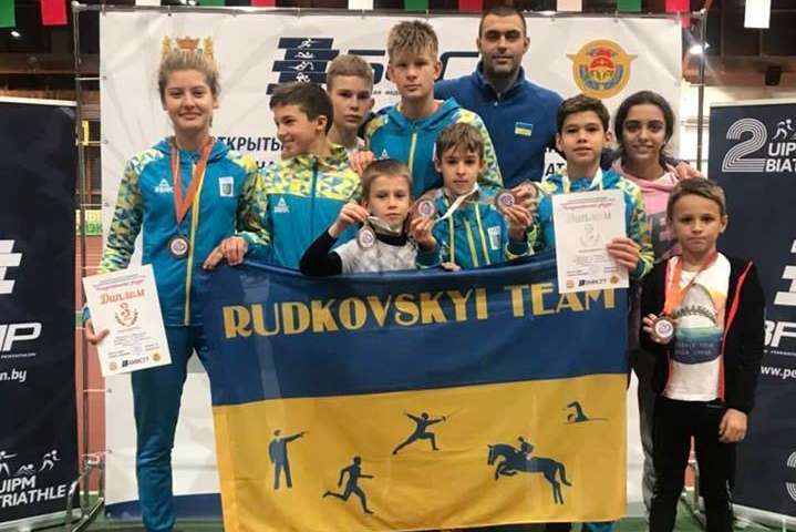 Юні українські п’ятиборці – призери змагань у Білорусі