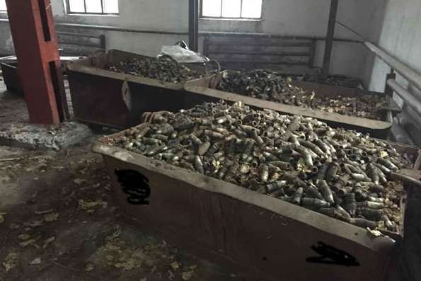 У Нікополі на складі поліція знайшла 15 тонн детонаторів