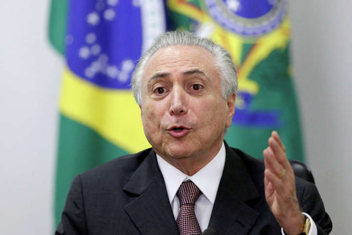 Прокуратура звинуватила президента Бразилії в корупції і відмиванні грошей