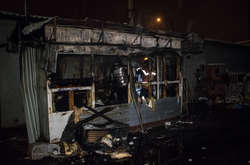 Вогонь повністю знищив сторожку